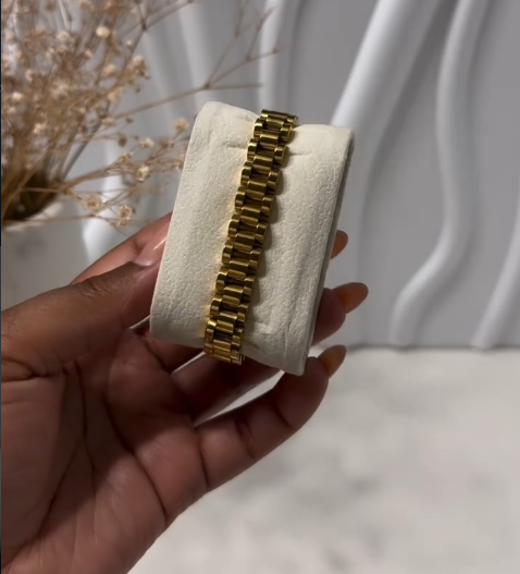 Female Watch Strap Bracelet - Image 1
